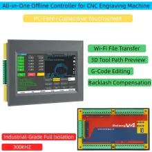 7 инча CNC офлайн контролер с тъчскрийн за 3/4/5 оси